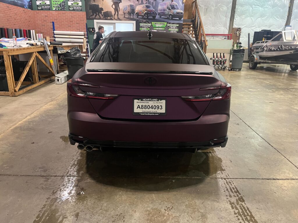 Color Change – Sedan – Heartland Toyota - USA Wrap Co Gig Harbor WA