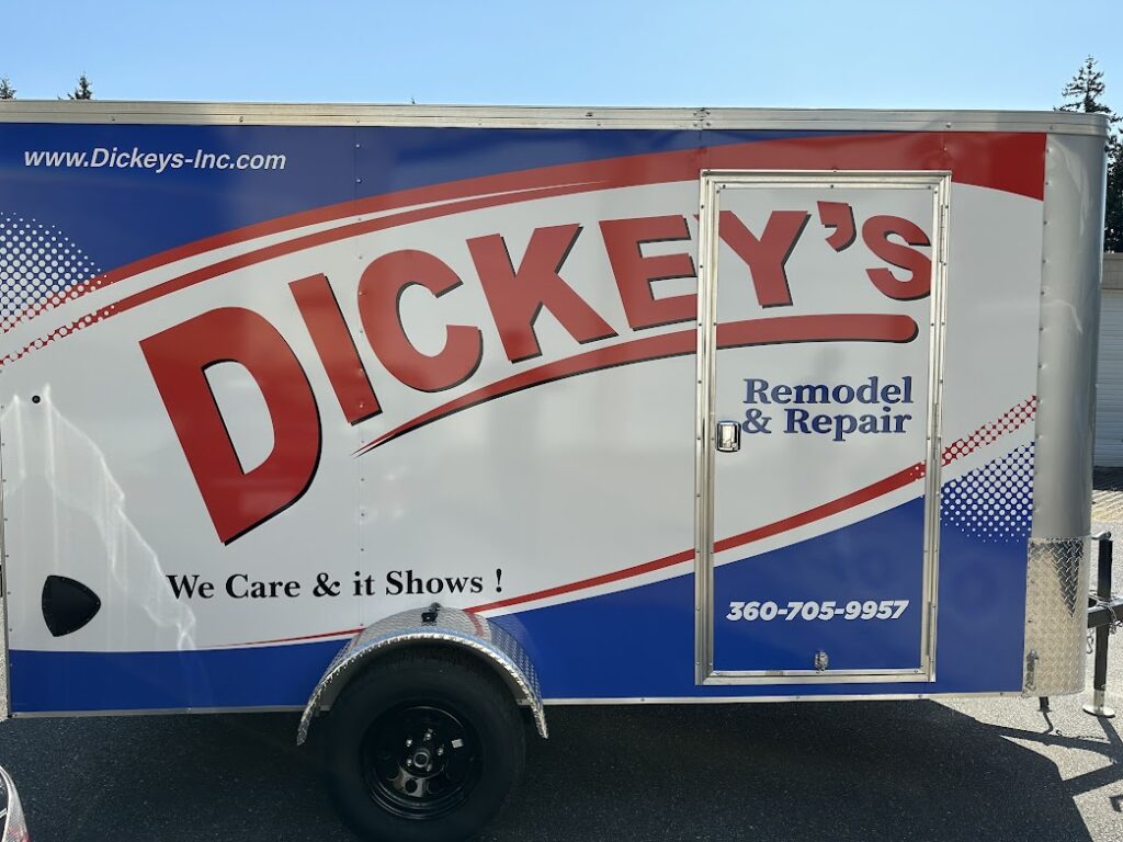 Full Wrap – Box Truck – Dickeys Inc Remodel and Repair - USA Wrap Co Gig Harbor WA
