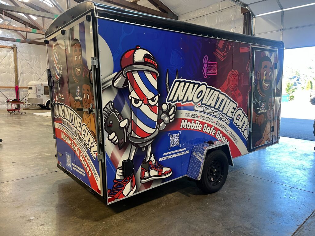 Full Wrap – Box Truck – Innocent City - USA Wrap Co Gig Harbor WA