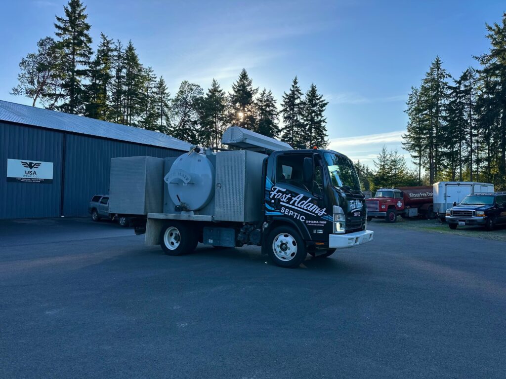 Full Wrap – Box Truck – Jim’s Alamo Septic - USA Wrap Co Gig Harbor WA