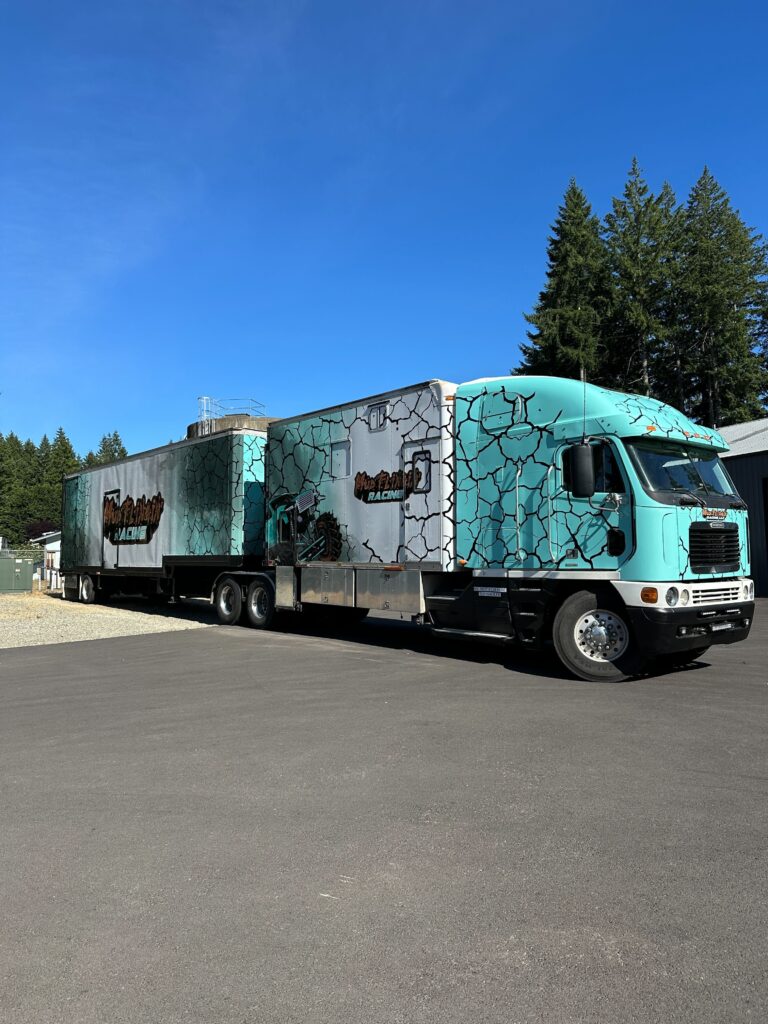 Full Wrap – Box Truck – Maaco Racing - USA Wrap Co Gig Harbor WA