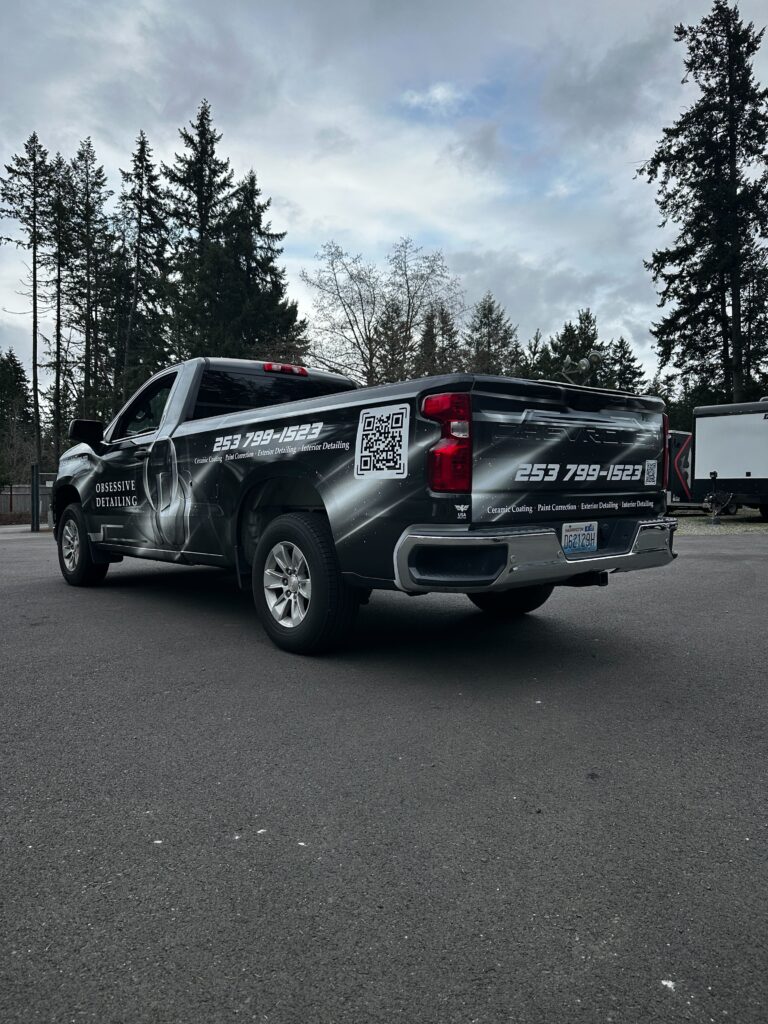 Full Wrap – Pickup Truck – Obsessive Detailing 7 - USA Wrap Co Gig Harbor WA