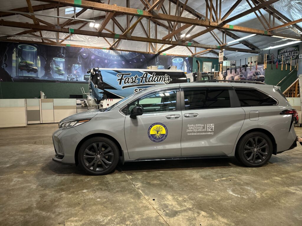 Partial Wrap – Minivan – Sweetwater County School District - USA Wrap Co Gig Harbor WA