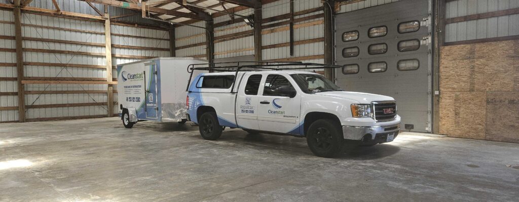 Partial Wrap – Pickup Truck – Cleanstart - USA Wrap Co Gig Harbor WA