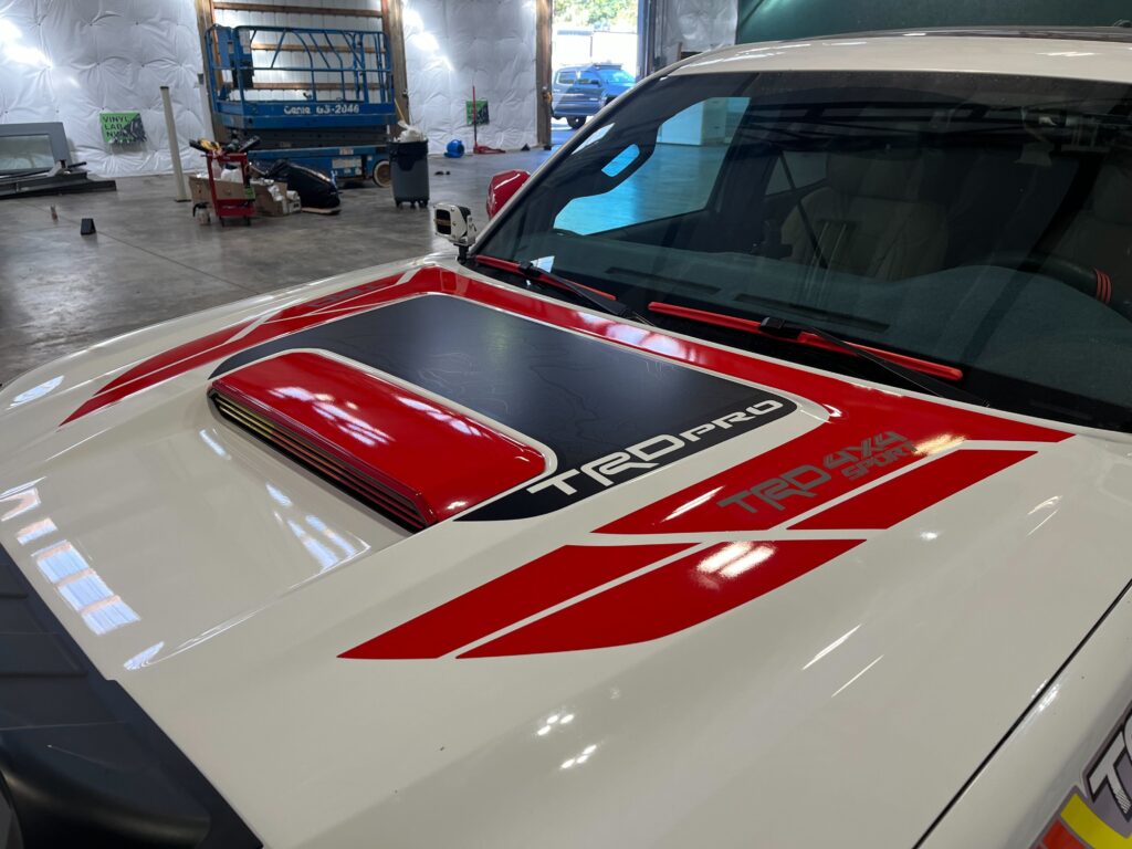 Partial Wrap – Pickup Truck – TRD Pro - USA Wrap Co Gig Harbor WA